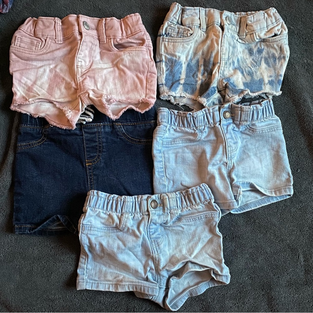 Toddler girl short lot